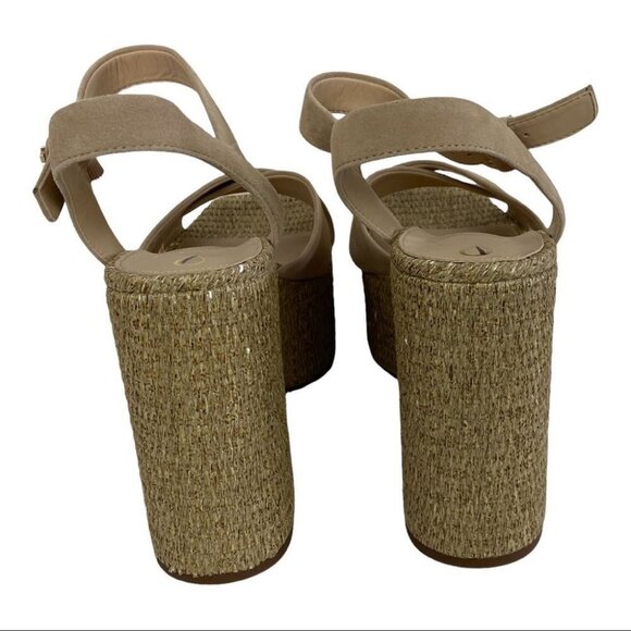 NEW Sam Edelman Trianna2 Sandals Platform Revolve Size 10 Suede Y2K 90s Wedges - Picture 8 of 11